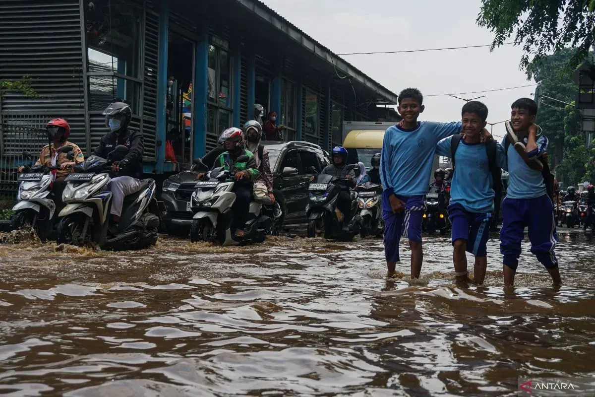 Contoh data demo genangan di jalan